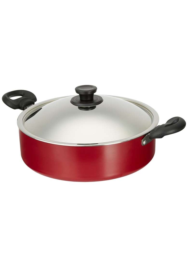 Pigeon By Stovekraft Non-Stick Biriyani Pot with Lid | 5 L | 5.3 Qt - Indya