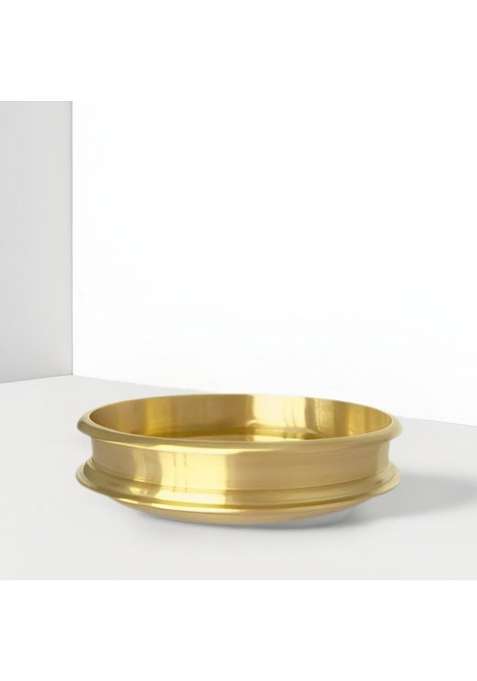 NUTRION Bronze Cooking Urli Uruli | 1.8 L | 1.9 Qt | 22 cm | 8.7 Inch