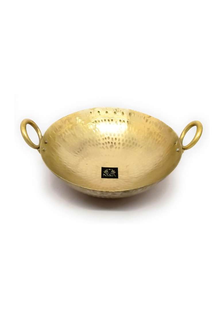 NYRA Pure Brass Pital | 1.5 L | 1.6 Qt | Handcrafted - Indya