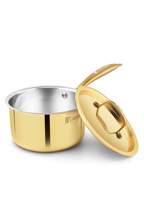 BERGNER Peetlam Saucepan with Lid | 1.6 L | 1.7 Qt | 16 cm | 6.3 Inch