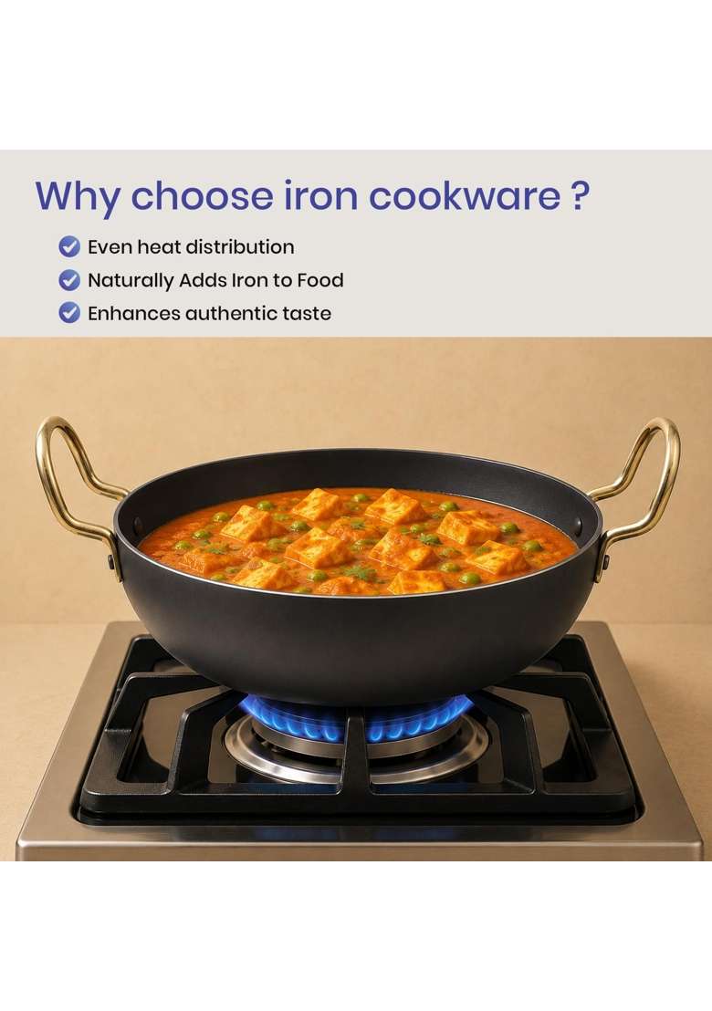 DOZY Iron Cookware | 3-Piece Set - Indya