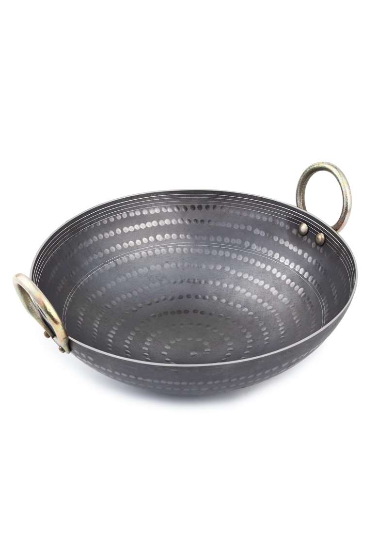 RBY | 1.5 L | 1.6 Qt | 24 cm | 9.4 Inch | Induction Compatible | Dishwasher Safe | Hammered Finish | Food Safe - Indya