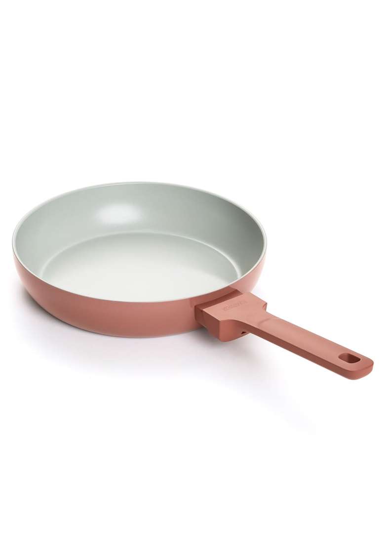 Ember Cookware Arcilla Ceramic Frying Pan | 24 cm | 9.4 Inch | Non-Toxic | Non-Stick - Indya