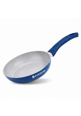 Wonderchef Natura Ceramic Fry Pan for Cooking | 1.2 L | 1.3 Qt | 20 cm | 7.9 Inch | Induction Compatible | PFOA Free | Non-Toxic