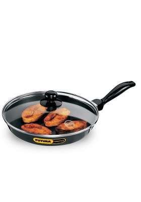 Hawkins Futura Frying Pan | 24 cm | 9.4 Inch | Non-Stick | With Lid