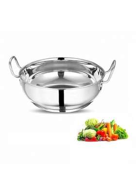 Bartan Star Kadhai Wok Induction Bottom | 1 L | 1.1 Qt
