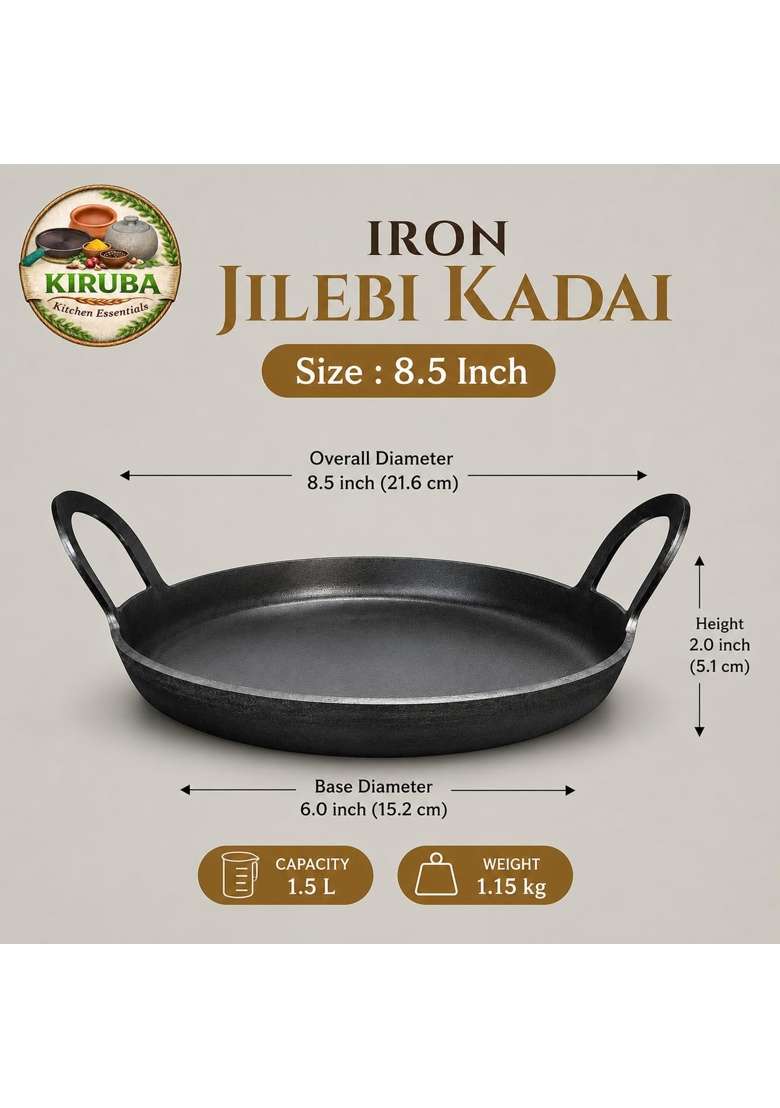 KIRUBA KITCHEN ESSENTIALS SKS | 22 cm | 8.7 Inch - Indya