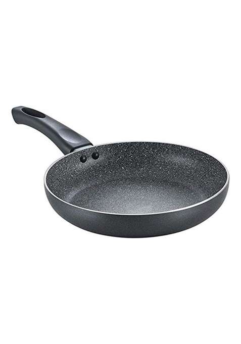 Prestige Omega Deluxe Granite Non-Stick Round Base Fry Pan | 3 L | 3.2 Qt | 28 cm | 11 Inch