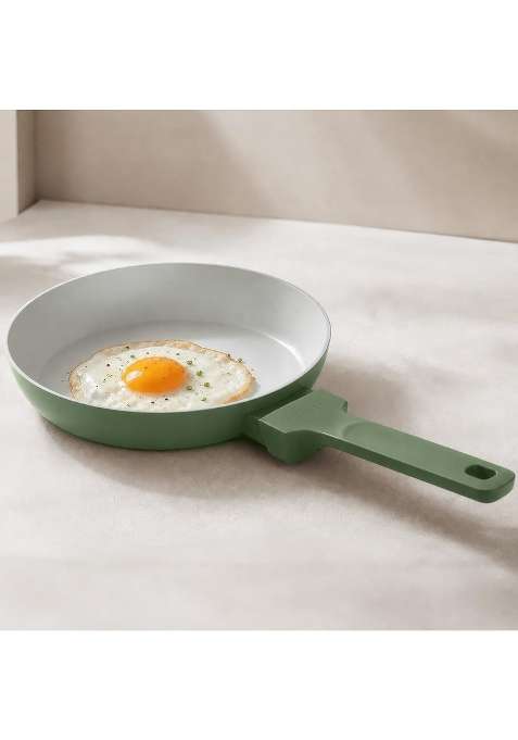 Ember Cookware Arcilla Ceramic Egg and Omelette Pan | 20 cm | 7.9 Inch | Non-Toxic | Non-Stick