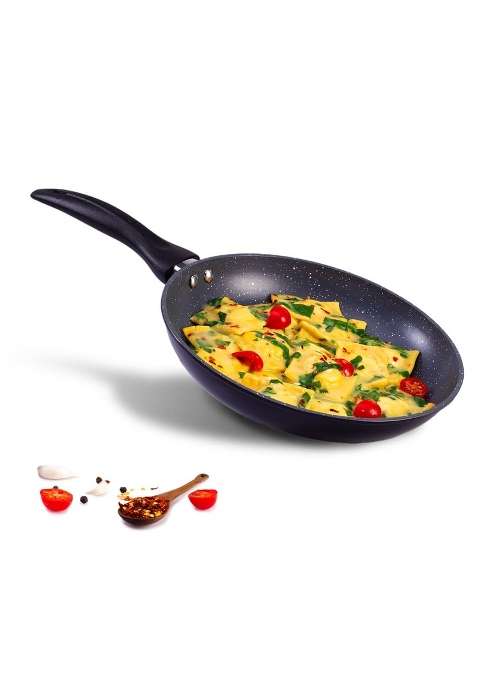 Wonderchef Duralite Die-cast Non Stick Fry Pan | 1.2 L | 1.3 Qt | 24 cm | 9.4 Inch