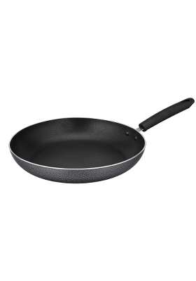 Solimo Amazon Brand Solimo Aluminium Non Stick Frypan | 28 cm | 11 Inch
