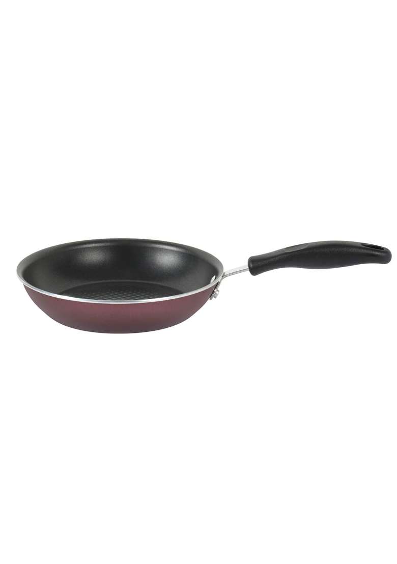 Meyer Merlot Aluminium Non-Stick Frypan | 0.96 L | 1 Qt | 20 cm | 7.9 Inch | Induction Compatible | PFOA Free - Indya