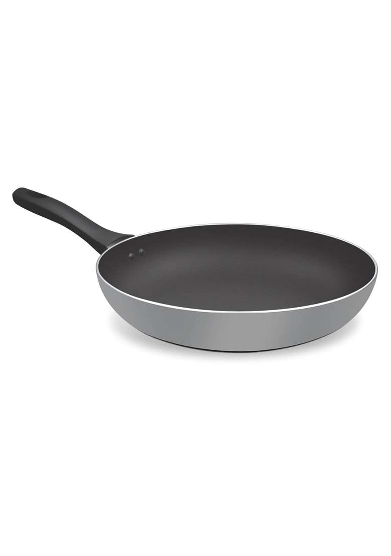 MILTON Pro cook Black Pearl Fry Pan Frying Pan for Stir-Fry | 2.5 L | 2.6 Qt | 28 cm | 11 Inch | Induction Compatible | Non-Stick - Indya
