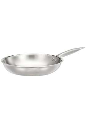 Solimo Amazon Brand Solimo Triply Frying Pan | 7.7 cm | 3 Inch | Induction Compatible