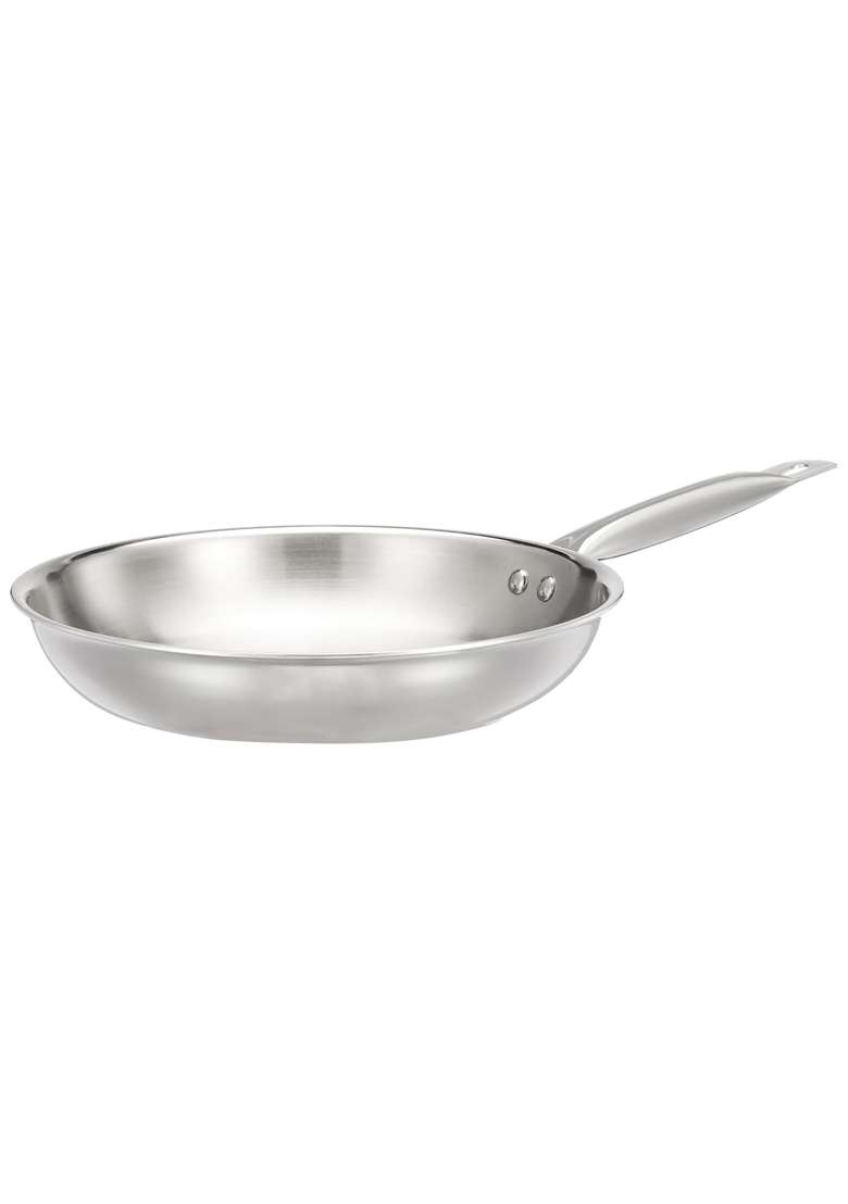 Solimo Amazon Brand Solimo Triply Frying Pan | 7.7 cm | 3 Inch | Induction Compatible - Indya