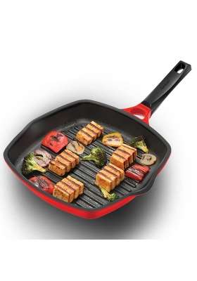 Hawkins Grill Pan Red | 30 cm | 11.8 Inch