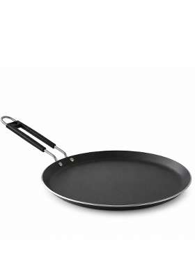 DOZY Iron Tawa Flat Griddle Naturally Nonstick | Heavy Bottom | Non-Toxic