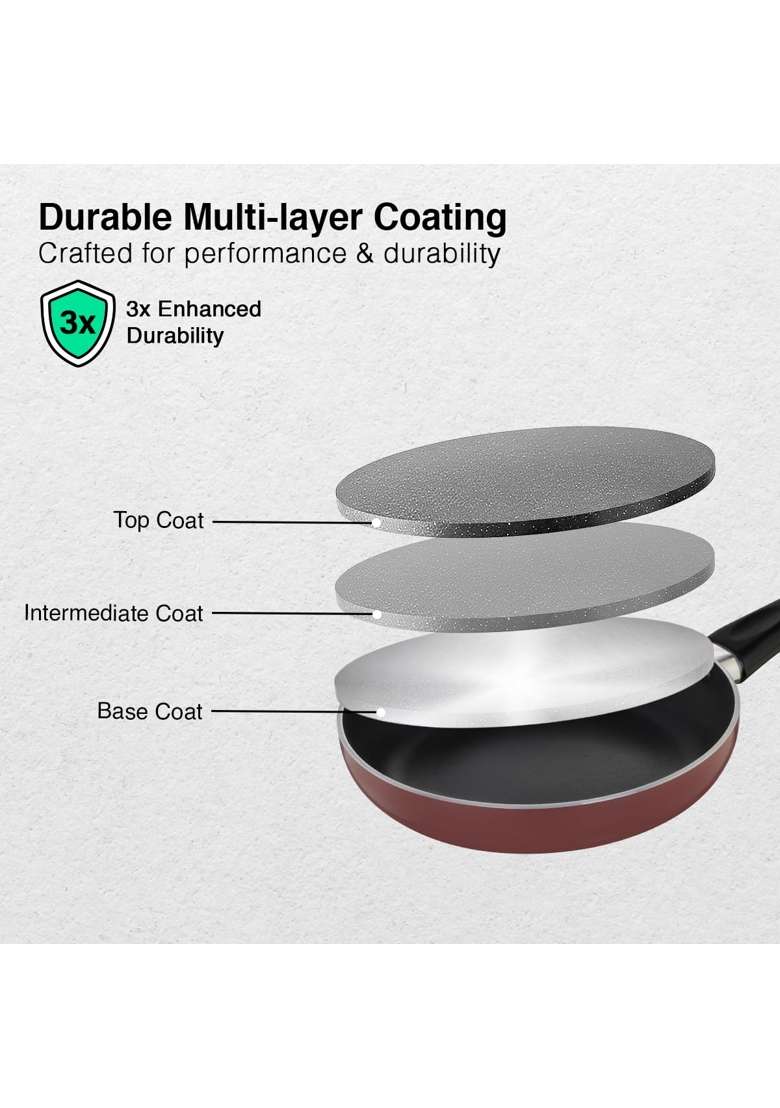 Prestige Omega Deluxe Fry Pan - Indya