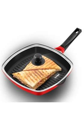 Hawkins Grill Pan with Glass Lid | 30 cm | 11.8 Inch