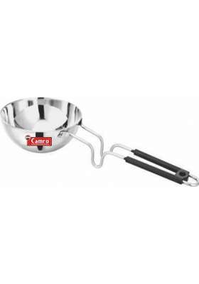 Camro Steel Triply Tadka Pan | 12 cm | 4.7 Inch | Induction Compatible