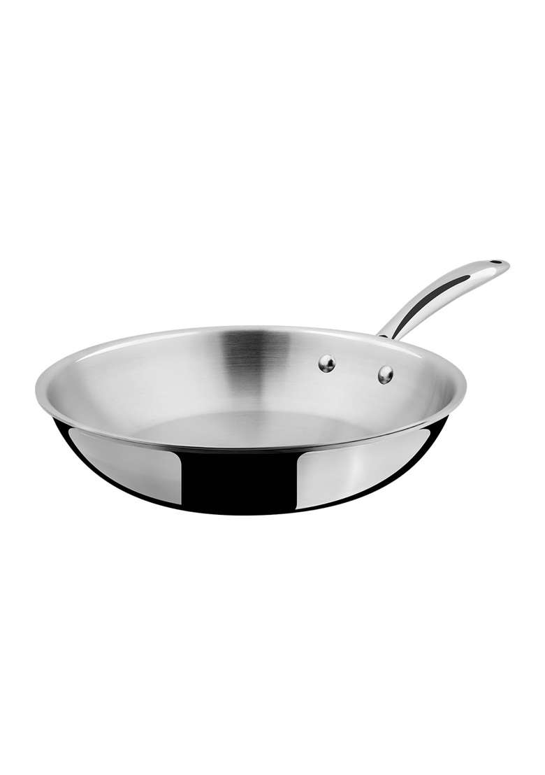 ULTRA Triply Frying Pan | 2.5 L | 2.6 Qt | 28 cm | 11 Inch | Non-Stick | Food Safe - Indya