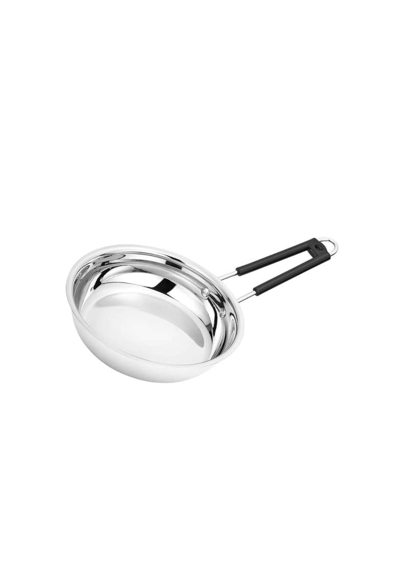 Bartan Star Havey Tri-Ply Stainless Steel Mini Fry Pan | 350 ml | 11.8 fl oz - Indya