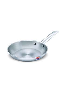 Prestige Tri-Ply Stainless Steel Splendor Fry Pan | 1.2 L | 1.3 Qt | 22 cm | 8.7 Inch | Induction Compatible