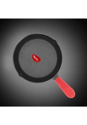 Pigeon By Stovekraft Cast Iron Frying Pan | 20 cm | 7.9 Inch | Non-Toxic | Pre-Seasoned | Non-Stick