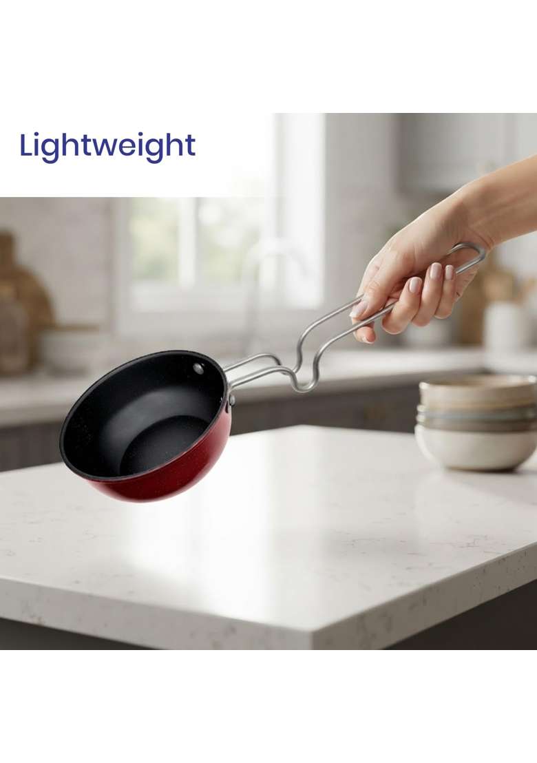 DOZY Iron Tadka Pan | 2-Piece Set | Pre-Seasoned - Indya