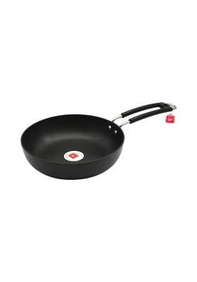 LAZYwindow Hard Anodised Fry Pan Black Induction Base | 1 L | 1.1 Qt