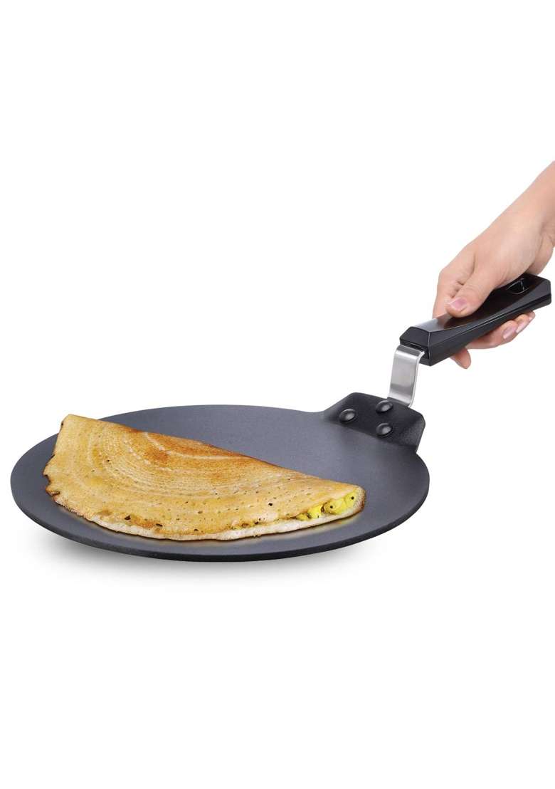 Hawkins - Q28 Futura Non-Stick Dosa Tava Dosa Pan | 2.5 L | 2.6 Qt | 28 cm | 11 Inch - Indya