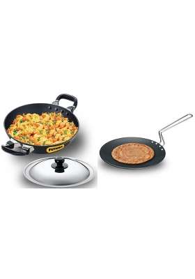 Hawkins - Q19 Futura Non-Stick Deep-Fry Pan | 22 cm | 8.7 Inch | With Lid