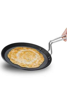 Hawkins Futura Nonstick Flat Tava Flat Griddle | 22 cm | 8.7 Inch