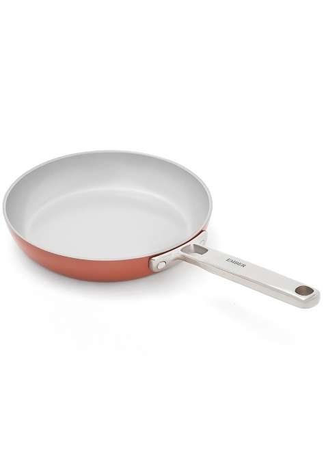 Ember Cookware Arcilla Ceramic Frying Pan | 20 cm | 7.9 Inch | Induction Compatible | PFOA Free | Non-Toxic | Non-Stick