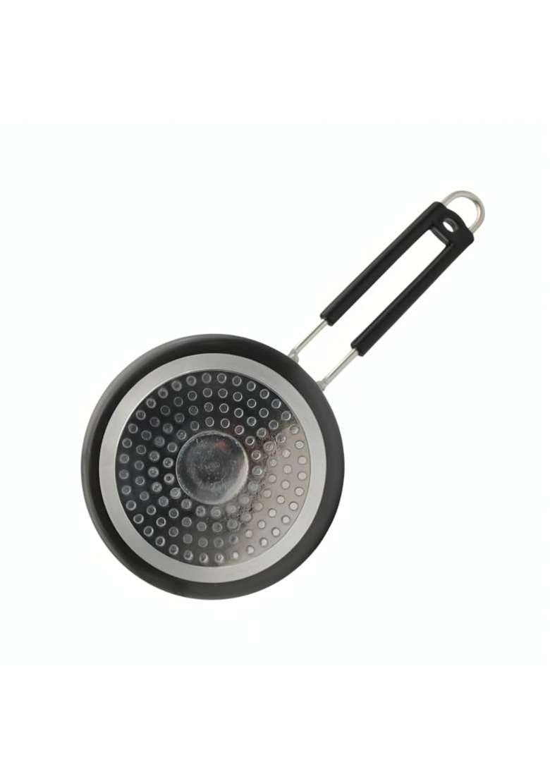 LAZYwindow Hard Anodized Sauce Pan with Steel Handle | 1.5 L | 1.6 Qt - Indya