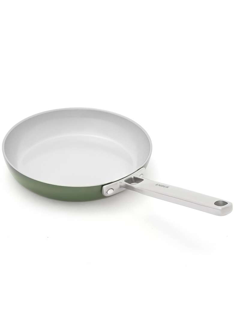 Ember Cookware Arcilla Ceramic Frying Pan | 20 cm | 7.9 Inch | Induction Compatible | PFOA Free | Non-Toxic | Non-Stick - Indya