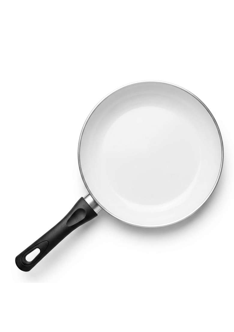 Drumstone 5 Ceramic Non Stick Frying Pan | 26 cm | 10.2 Inch | Induction Compatible | PFOA Free - Indya