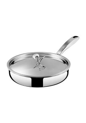ULTRA Triply Saute Pan | 1.6 L | 1.7 Qt | 22 cm | 8.7 Inch | Non-Stick | Food Safe