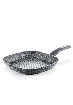 Westinghouse Grey Granite Series Grill Pan | 26 cm | 10.2 Inch | Induction Compatible | Non-Stick
