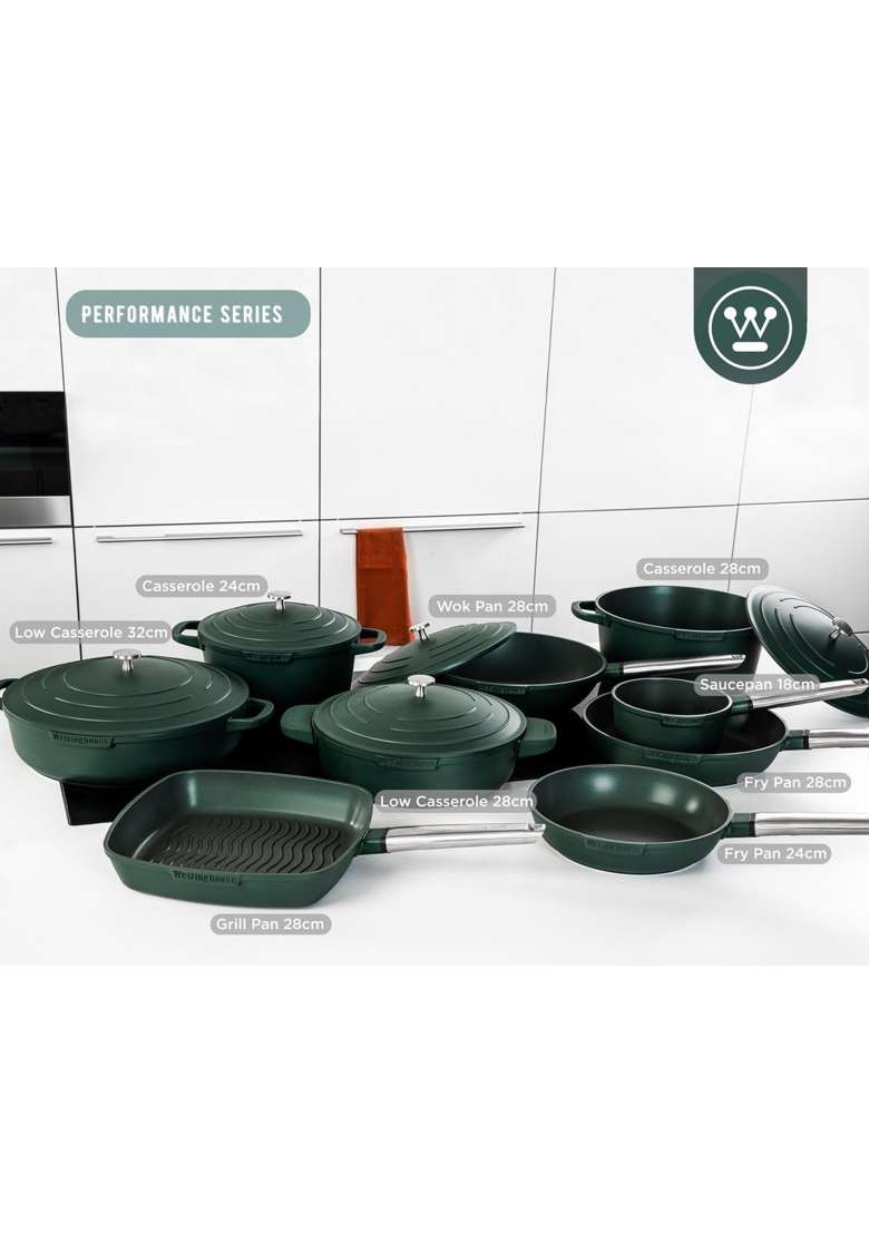 Westinghouse Performance Series Wcfp0095g28sg Induction Grill Pan Steak Pan for Induction | 28 cm | 11 Inch - Indya