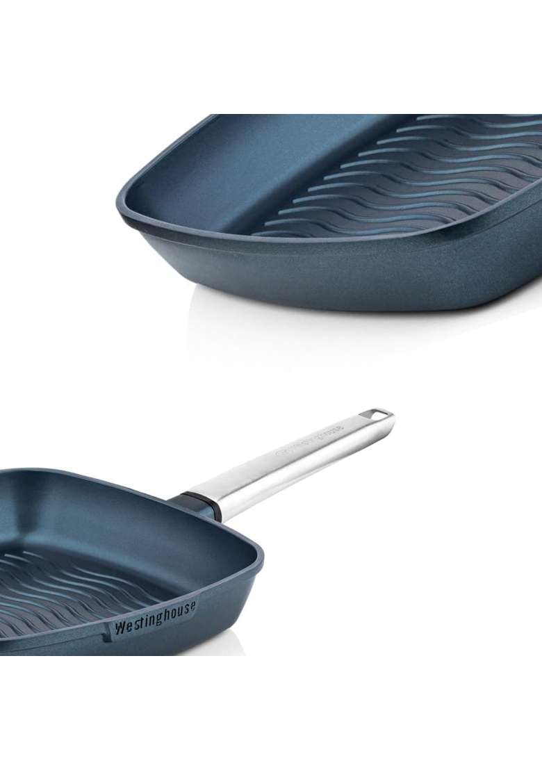 Westinghouse Performance Series Non Stick Grill Pan for Induction Hob | 28 cm | 11 Inch - Indya
