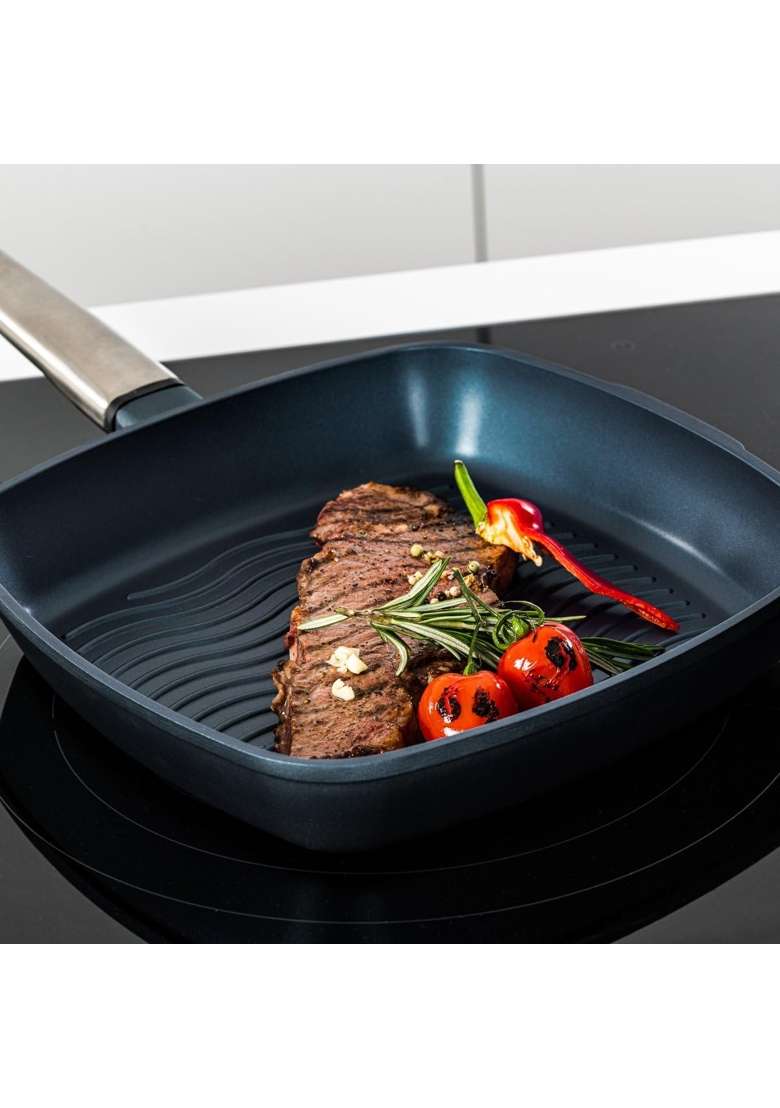 Westinghouse Performance Series Non Stick Grill Pan for Induction Hob | 28 cm | 11 Inch - Indya