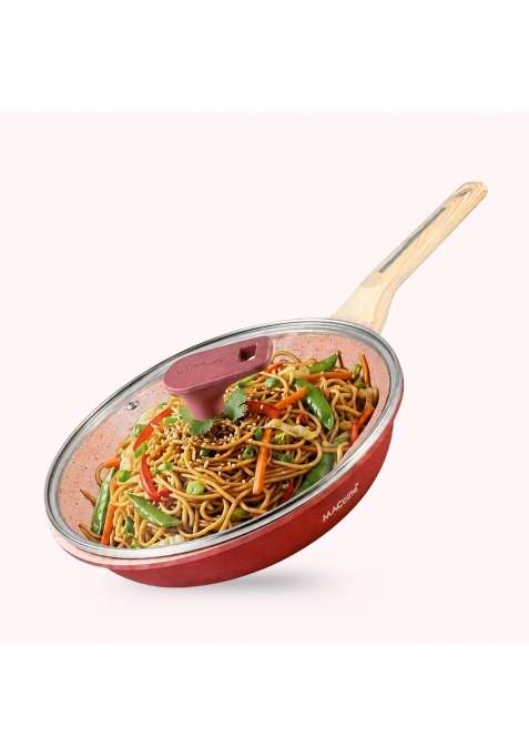 MACclite Butter Scotch Die Cast Triumph Non Stick Frying Pan Dia | 1 L | 1.1 Qt | 20 cm | 7.9 Inch | Induction Compatible | PFOA Free