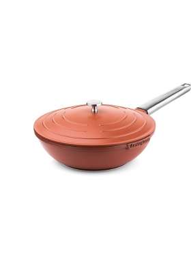 Westinghouse Performance Series Wccw0095028or Wok Pan with Lid | 28 cm | 11 Inch | Induction Compatible
