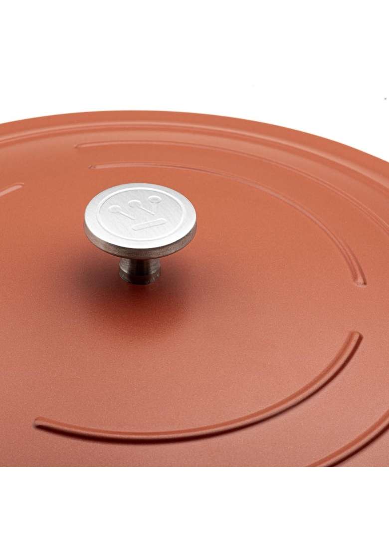 Westinghouse Performance Series Wccw0095028or Wok Pan with Lid | 28 cm | 11 Inch | Induction Compatible - Indya