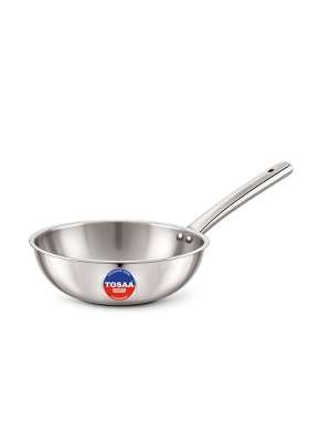 Tosaa Triply Wok | 3500 ml | 118.3 fl oz | 26 cm | 10.2 Inch