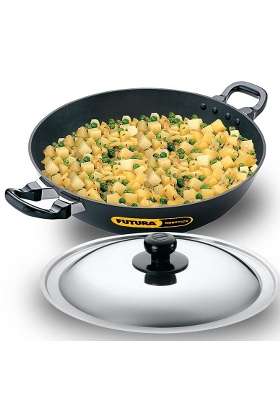Hawkins Futura Nonstick Kadhai Wok | 4 L | 4.2 Qt | 30 cm | 11.8 Inch