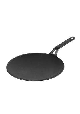 Vinod Legacy Cast Iron Roti Tawa Flat Griddle | 26 cm | 10.2 Inch | Non-Toxic | Pre-Seasoned | Rust Resistant