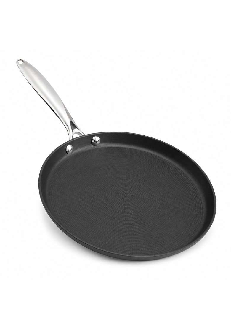Vinod Ferona Lightweight Cast Iron Dosa Tawa Dosa Pan | 27 cm | 10.6 Inch | PFOA Free - Indya