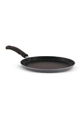 Solimo Amazon Brand Solimo Granite Dosa Tawa Dosa Pan | 30 cm | 11.8 Inch | Induction Compatible | Dishwasher Safe | Non-Stick